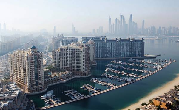 The marinas forming Palm Jumeirah in Dubai boasted new features and luxury design. Photo: Nakheel