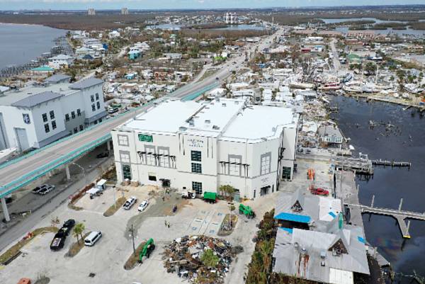 Gulf Star Marina in Florida proved its hurricane resistance when hit by the strongest storm surge and winds of Hurricane Ian.